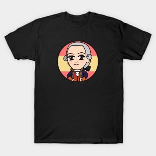 Chibi Patriot Portrait - Bernardo de Gálvez T-Shirt